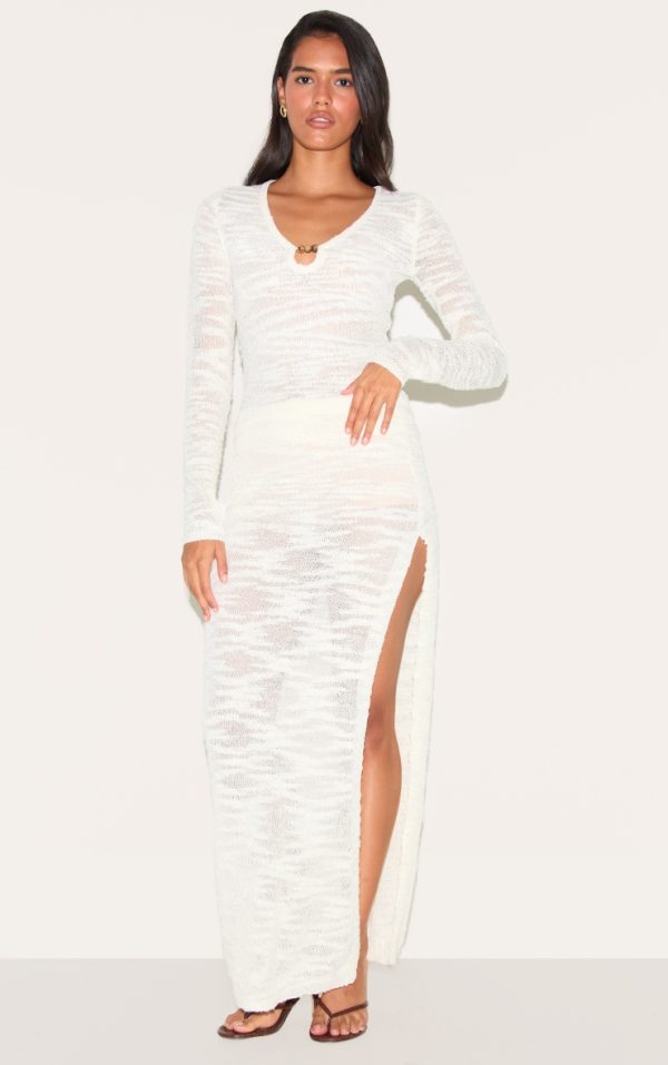 4984037a7ef5b7366e931a0eb1a0bade25ca8cf1_CNM1232_3_ecru_sheer_bobble_crochet_long_sleeve_beaded_keyhole_cut_out_top