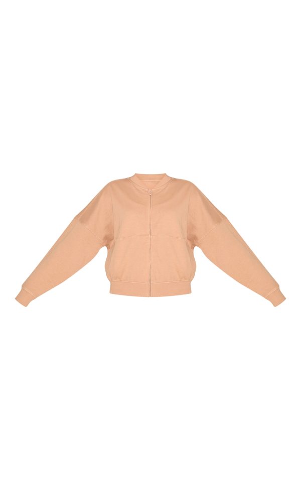 4a3ab9fe3c18d3dda0c0486228e0543bc6f568f3_CNM4810_5_stone_washed_seam_detail_zip_up_bomber_style_sweatshirt