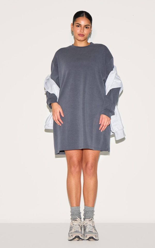 4b46d9a3f6e12505fd4c5cc757843a1fa3ff7979_CNM4445_1_plus_charcoal_grey_modal_long_sleeve_sweater_dress