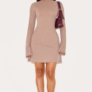 4bfb44e44c8b39e1f8290adfc99544b9bc926b97_CNM1894_3_petite_taupe_ribbed_flare_sleeve_shift_mini_dress