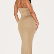 4c02e8ccaea0586dacc59e7c1d812ae75d09dd53_CNL9495_2_shape_dark_olive_stretch_seamless_strappy_maxi_dress
