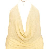 4c2bc724172ecd2742ab094ddcf3c5bd26ce24cb_CNM8028_5_butter_yellow_double_layer_crinkle_mesh_trim_cowl_neck_long_top