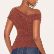 4c944bb2645e06724b8fc478f0babd72cbb0e4e0_CNL8988_2_brown_textured_ruched_asymmetric_longline_top