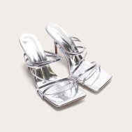 4ca31bbf3791aefdf8a48c7e27470b6214eb3654_CNE7948_2_silver_pu_square_toe_multi_cross_strap_detail_mid_heeled_mules