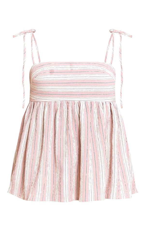 4d2a3b90dcc126a61b3f68727fa755bb098a8ccf_CNM1914_5_pink_woven_textured_striped_floaty_top