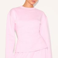 4d404d30c99827ed6cb0911579657ec9a4d0e971_CNM7251_1_petite_baby_pink_long_sleeve_waist_cinched_sweatshirt
