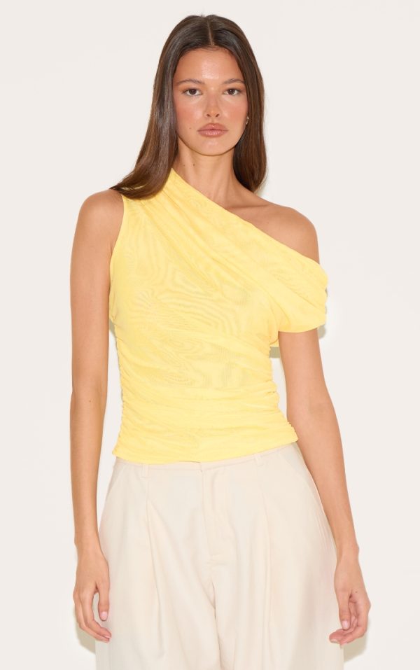 4d57215a7953f23980c7374770cacdf20a7b3295_CNM6683_1_lemon_double_layer_mesh_ruched_detail_asymmetric_top