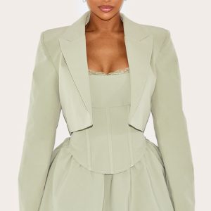 Shape Sage Tailored Cropped Blazer