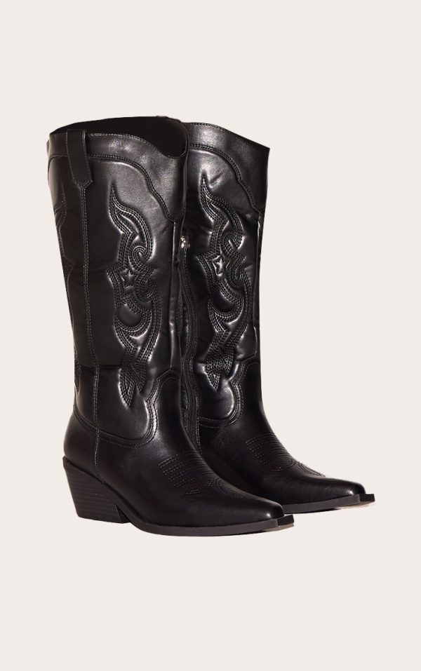 4e85b37d4d4afa1aafb9d40703347356cab6c150_CNK8037_2_black_pu_point_toe_western_calf_high_boots