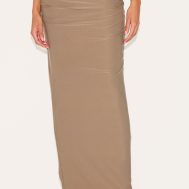 4ea4a7676ceabc20fce6ec4665c29eb20b7428d5_CNM1349_3_mushroom_soft_touch_ruched_maxi_skirt