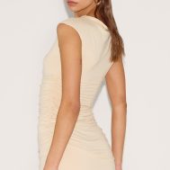 4f106117798a0f461db62c31aa19ddbc1c0d55c1_CNM7503_2_almond_double_contour_boat_neck_ruched_bodycon_dress
