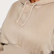 500c812fb8f9cf334e5521a27554cf3917c5eade_CNM1068_4_shape_dark_olive_sweat_cropped_shirred_waist_hoodie