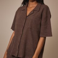 5026c8b8f1501c10b483c02ee7279b110fefaeee_CNM6188_1_deep_chocolate_brushed_rib_button_up_boxy_shirt
