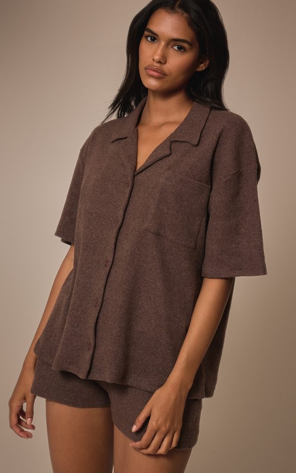 5026c8b8f1501c10b483c02ee7279b110fefaeee_CNM6188_1_deep_chocolate_brushed_rib_button_up_boxy_shirt