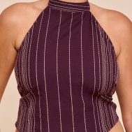 5040d7b0ea954786d6fde030b0a55c2c5696aa54_CNM5107_4_plus_brown_stripe_embroidered_halterneck_top