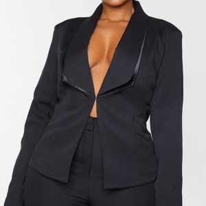 Plus Black Avani Suit Jacket