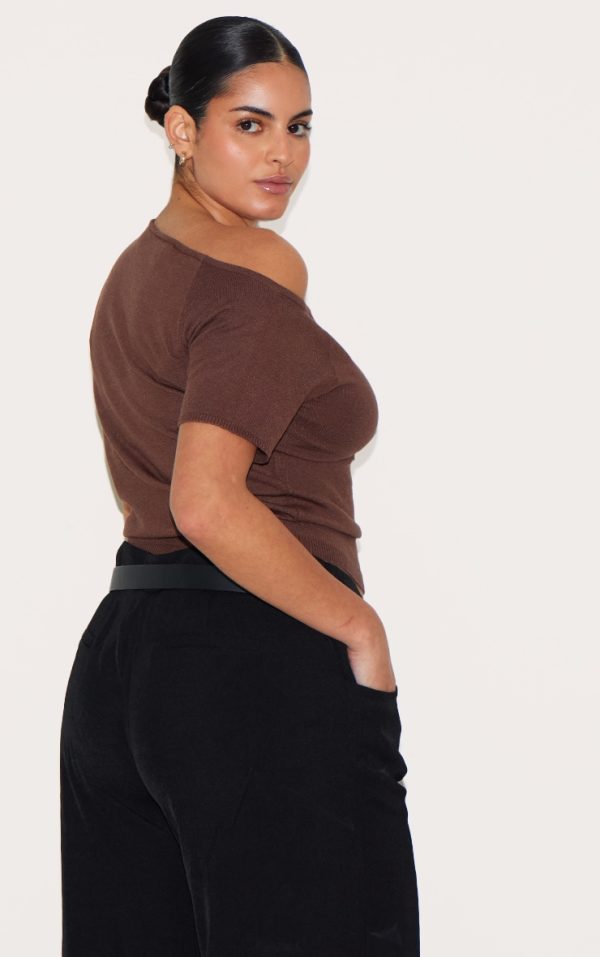 51bf33dc89952459911c0f595a30fd53cb85b0a0_CNL8310_2_plus_chocolate_basic_knit_asymmetric_neckline_top