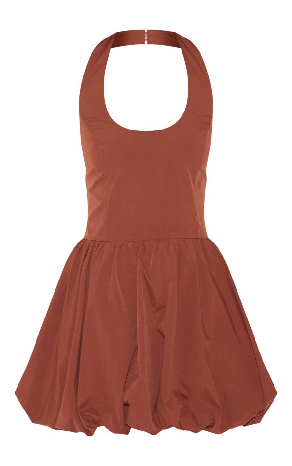 51cc8db5022e1907c254f09f51a7c73767d3fd27_CNL8938_5_chocolate_halterneck_puffball_dress