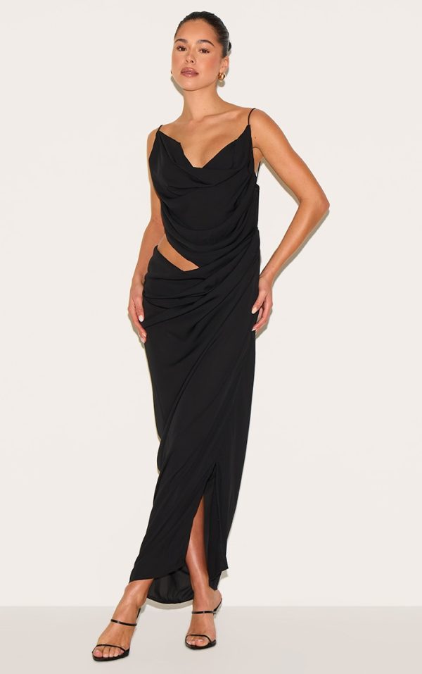 51d37b4d10f37dcb709fca2ca892d3fa5087fdf3_CNM1591_3_black_chiffon_drape_cut_out_maxi_dress