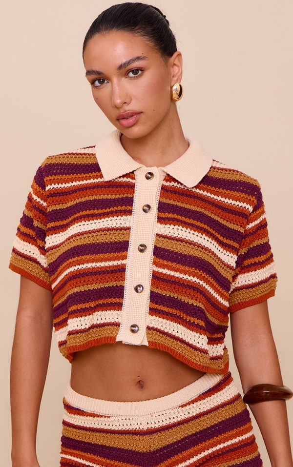 51db6ce6277637c15369a7dc6e50f8f92ddc0b0f_CNL8450_1_multi_crochet_stripe_knit_polo_top