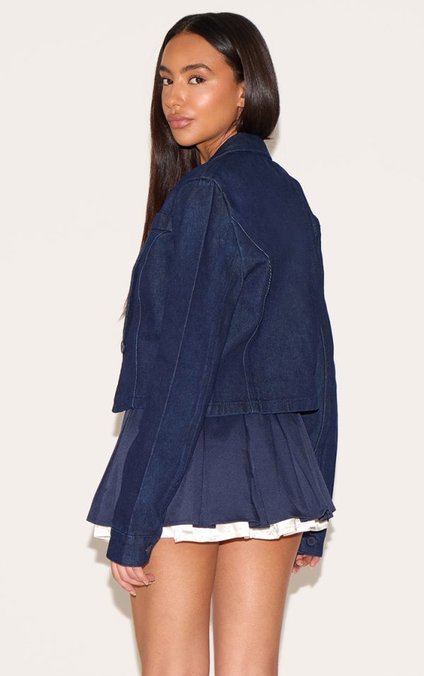 529ee1bca9594343a6e332bae4d2888538191b16_CNM4176_2_petite_dark_indigo_cropped_cinched_waist_denim_blazer