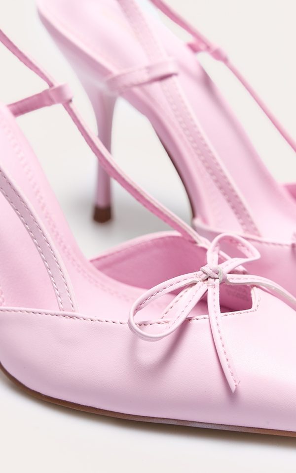 52d05d0e122c40439800424129a77a8471b9aa40_CNM0258_4_baby_pink_pu_point_toe_bow_detail_mid_heeled_courts
