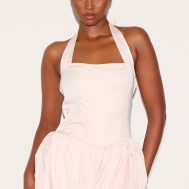 5354d187f0fe4cc1b5d0aa098a2c464d56abc002_CNL9242_1_almond_satin_halter_neck_puffball_playsuit