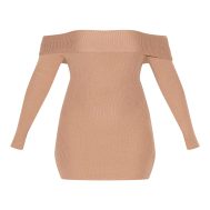 5384a834f8d301a5e0b9a69d139ea380adf588b2_CNM8164_5_shape_mocha_off_shoulder_fold_over_knitted_bodycon_dress