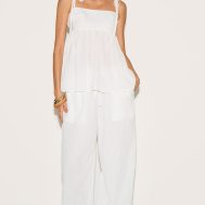 538c5f2cae6ae31db321b0688fb81b867160a617_CNM1915_3_white_woven_textured_striped_floaty_top