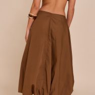 53a02cdabe3a436bfb94521dfdbc89ed917cf987_CNM1909_3_chestnut_cotton_poplin_low_rise_maxi_puff_ball_skirt