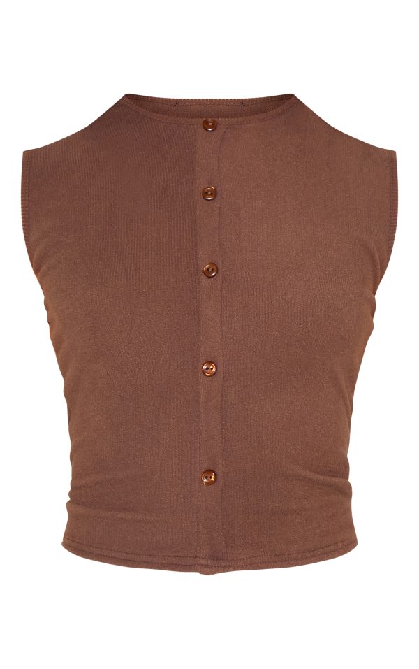 5450ed31de0487264c00ca79f7ccd5573e9de446_CNM8507_5_chocolate_soft_touch_rib_button_down_sleeveless_long_top