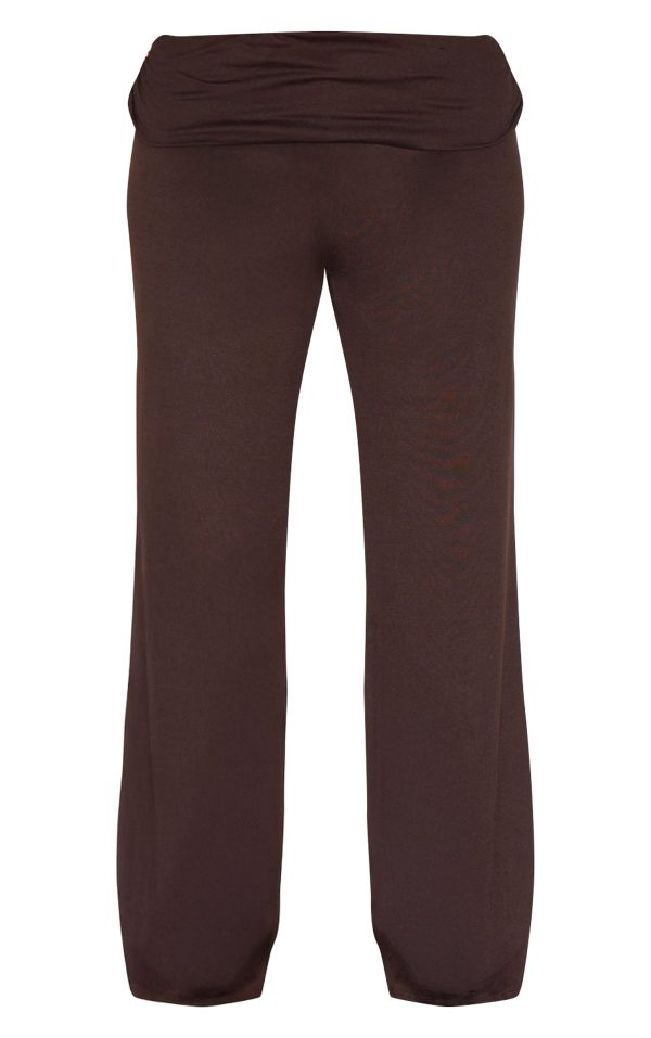 547b37e21fa15a49512c64b433c89f2e770310d1_CNM0819_5_plus_chocolate_foldover_soft_touch_trousers