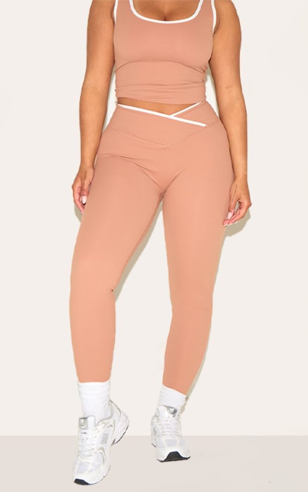 54ade558b493407ef6f0c9fd6b7181cffa07ab9a_CNM6284_2_shape_mocha_active_contrast_binding_wrap_waistband_leggings