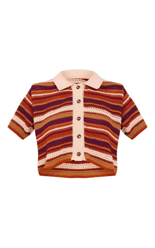 54c64c1b7428fdfad4e4eba41e6b28a56b477b40_CNL8450_5_multi_crochet_stripe_knit_polo_top