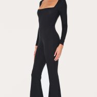 55465d68fa966fd5fc75a5a14f5c0c869dcc502d_CND1929_3_black_ribbed_lace_trim_long_sleeve_flared_leg_jumpsuit