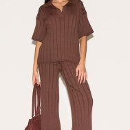 554ac8045f65f90f7bb53618ae01e9f0c77d978f_CNM8344_3_petite_chocolate_rib_knit_oversized_polo_top