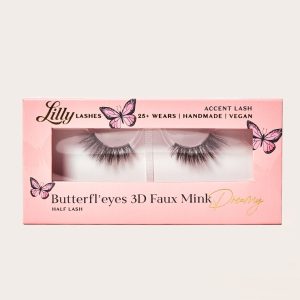 Lilly Lashes Butterfl'eyes 3D Faux Mink Half Lashes Dreamy