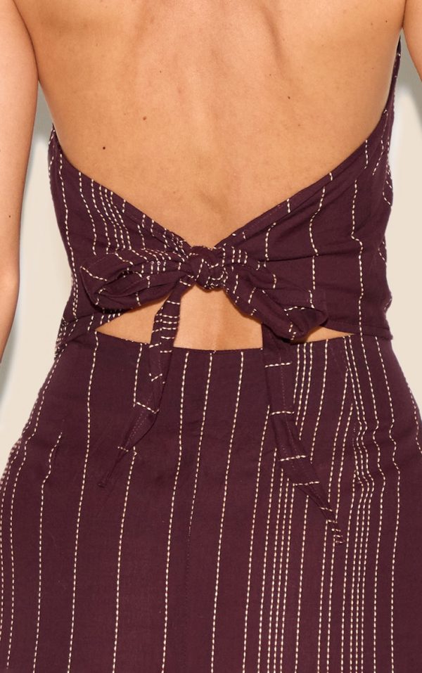 5555b5f3a22c985ef97e64cee05013a0b025d02a_CNM3250_4_dark_brown_embroidered_stripe_halterneck_top