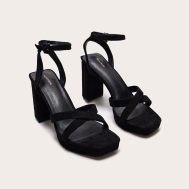 557315dad6a9385611113830a4229e29724c8c6c_CNC2797_2_black_faux_suede_square_toe_lace_up_flat_chunky_heeled_platforms