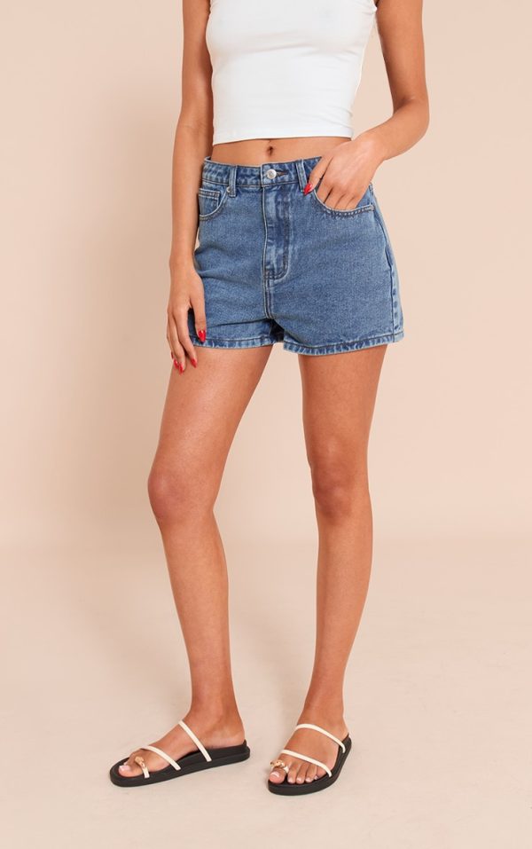 5573c9dfe0ff24e6d6cf85dd7f24c81edfbfe457_CNM5561_1_tall_mid_blue_wash_high_waisted_basic_shorts