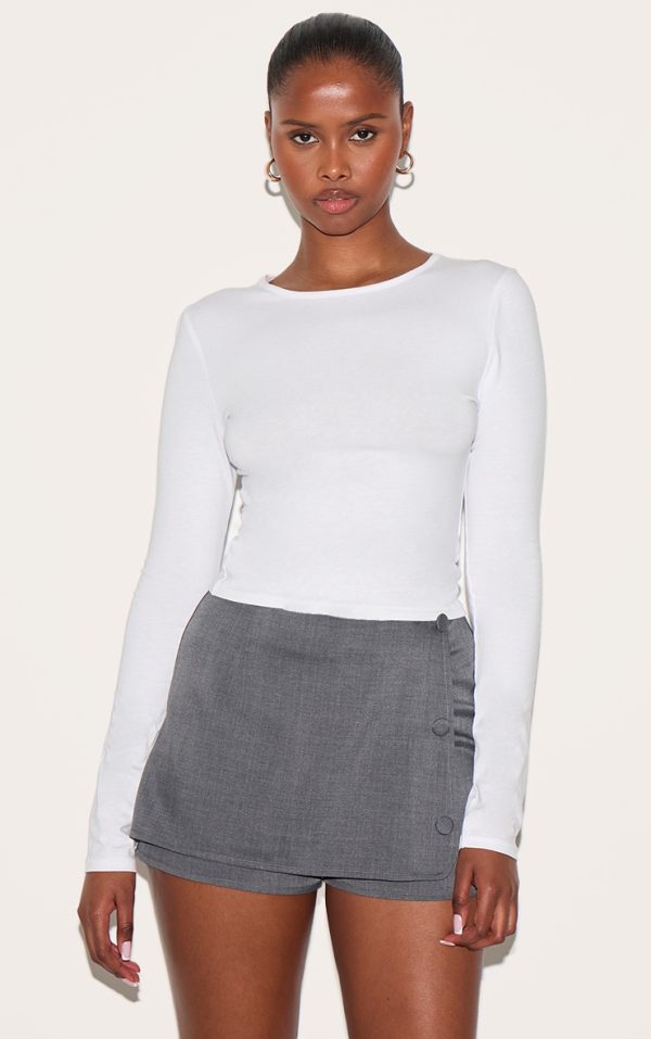 558de363b9b8384147cf017f9cfb902d2dafb33e_CNM0286_4_charcoal_woven_tailored_wrap_front_skort