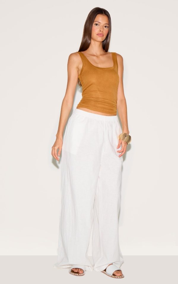 55cc1d64cc53943cd048ff637e18d737ba2de3e1_CNM3752_3_tan_sheer_soft_touch_scoop_neck_long_vest_top-1