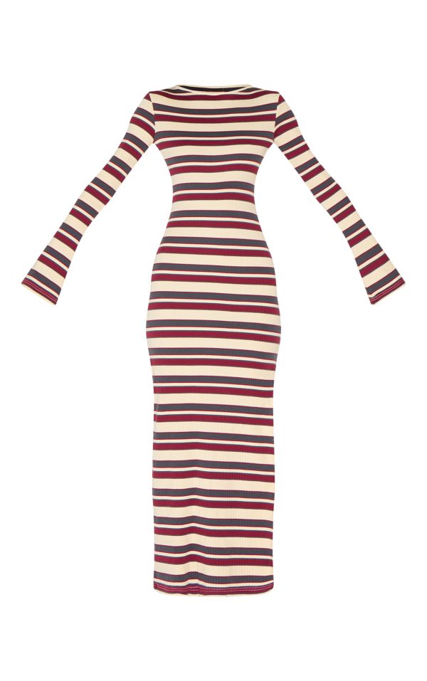 5632a7c6ef7d6d2a0d4071079fe189bca8bbb45a_CNM3144_5_burgundy_striped_boat_neck_long_sleeve_bodycon_dress