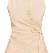 565feaaa2117589b897c23b266f64978aa4c1741_CNM6319_5_almond_textured_asymmetric_tie_front_waistcoat
