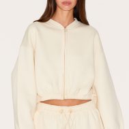 56dc99a53ebf25a5ce7ed8ca40a9e49c106c06fc_CNM7125_1_cream_drawcord_waist_cropped_zip_up_sweatshirt