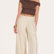 5756627d400497574d1a8eb93439233f3a9bf0bb_CNM4016_3_brown_asymmetric_ruched_top