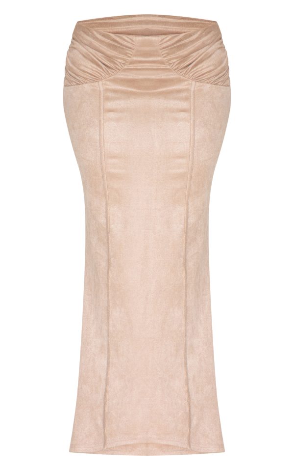 577cacf89fff387c108a035f2734510143b0b9b2_CNM2551_5_plus_stone_faux_suede_ruching_waist_detail_maxi_skirt-1