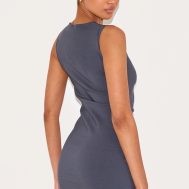 580175c6e105d88eb4adc624d2114868f164d664_CNM3156_2_charcoal_stretch_woven_ruched_bodycon_dress