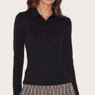 58bea768987fab8aa138c4b8ebbd8a77ce0fb457_CNL8984_1_black_textured_button_down_flared_long_sleeve_top