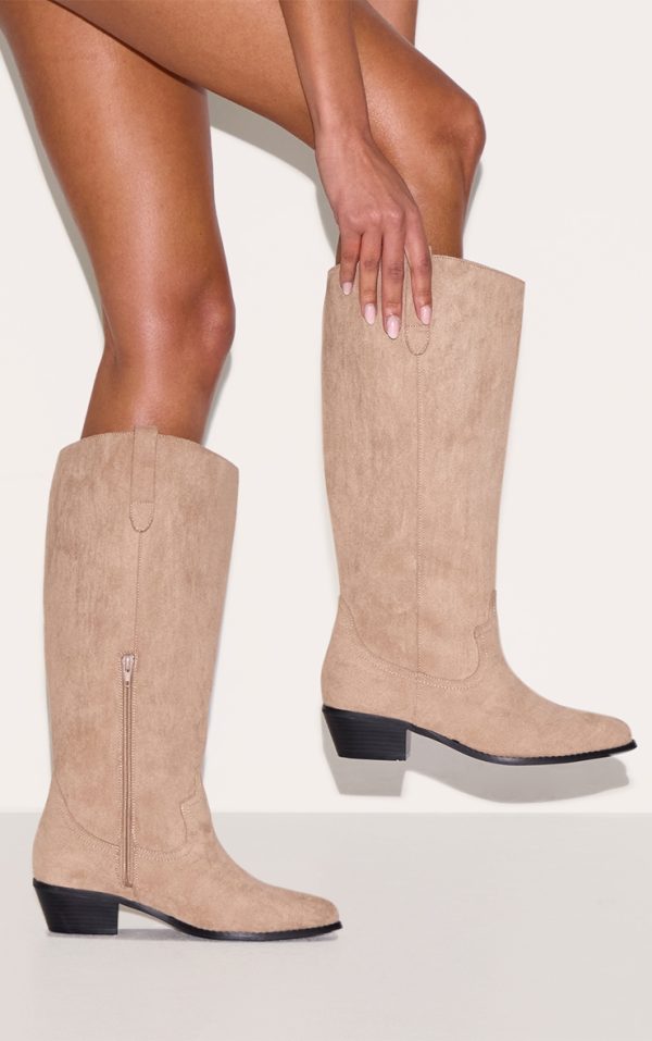 5b03e802a6d0cd6084108568c580617acf868e16_CNL4032_5_taupe_faux_suede_point_toe_knee_high_western_boots